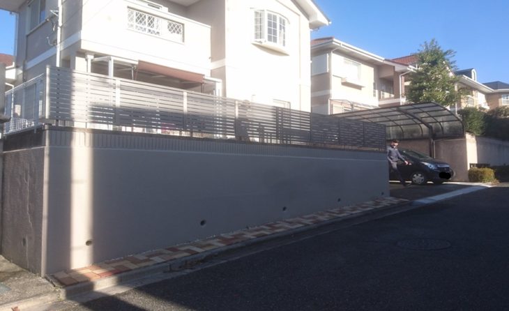 三重県名張市　外構工事