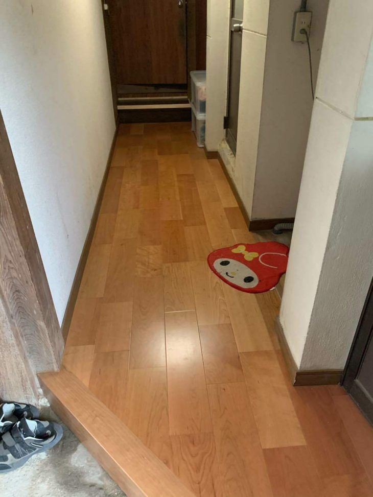三重県伊賀市　床張り替え工事