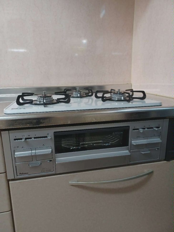 三重県名張市　ガスコンロリフォーム工事