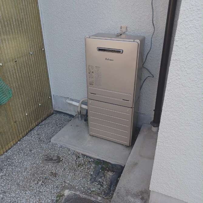 三重県名張市　給湯器リフォーム工事